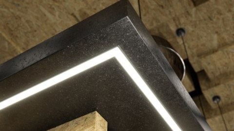 Profil aluminiowy LED typ B srebrny anodowany 1 m