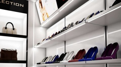 Profil aluminiowy LED typ B srebrny anodowany 1 m