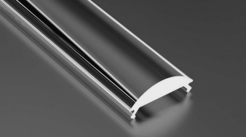 Klosz do profilu LED Lens 15 PMMA Transparentny 1 m