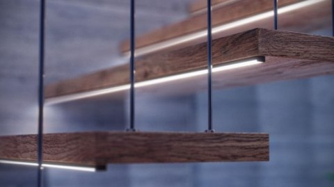 Klosz do profilu LED High PMMA Mrożony 1 m_1