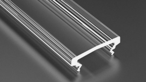 Klosz do profilu LED High PMMA Transparentny 1 m