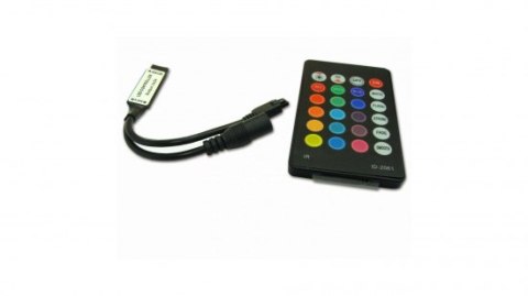 Sterownik LED RGB do taśm LED 3x2A 12V + pilot IR MINI