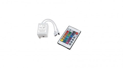 Sterownik LED RGB do taśm LED 3x2A 12V + pilot IR