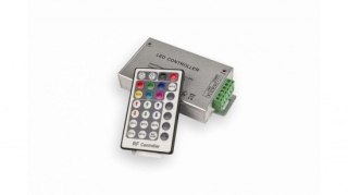 Sterownik LED RGB z pilotem radio 28 przycisków 216W