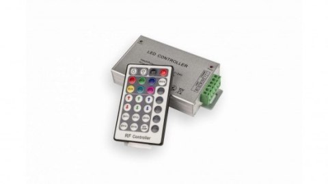 Sterownik LED RGB z pilotem radio 28 przycisków 216W
