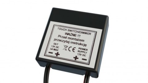 Włącznik do taśm LED TOUCH DIMMER do płyty meblowej 60W/12V 72W/24V_1
