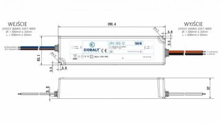Zasilacz hermetyczny CobaltElectro ZPV 24V 100W IP67