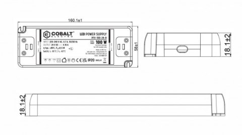 Zasilacz meblowy LED CobaltElectro PFV 24V 100W IP20 B_1