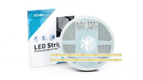 Taśma LED 528 COB 10W  24V 6500K 950lm CRI90 IP67