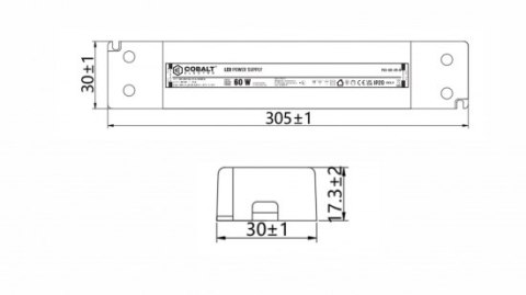Zasilacz meblowy LED CobaltElectro PLV 12V 60W IP20 B_1