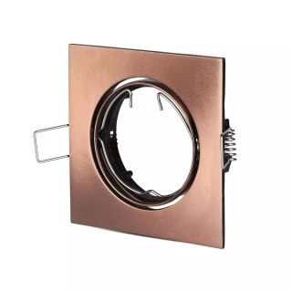 Oczko V-TAC GU10 kwadrat ruchome miedź VT-779-SB 3 lata gwarancji