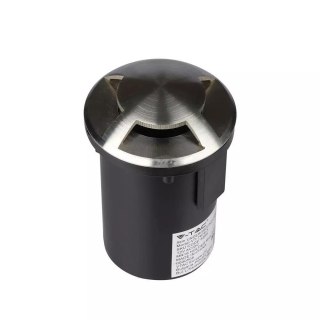 Oprawa gruntowa ogrodowa najazdowa V-TAC IP67 MR16/GU5.3 12V 3-stronna VT-7978-3 3 lata gwarancji
