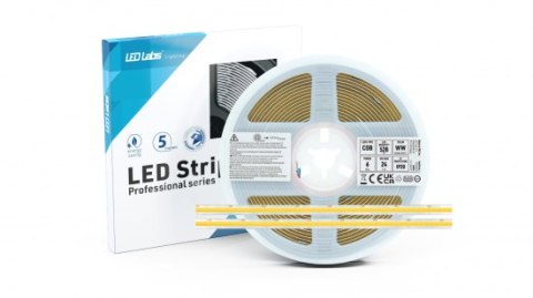 Taśma LED 528 COB Free Cut 6W 24V 3000K 330lm CRI90 IP20