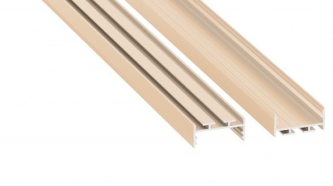 Profil aluminiowy LED typ ARIA Light Ivory lakierowany 1 m