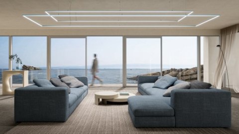 Profil aluminiowy LED typ ARIA Light Ivory lakierowany 1 m