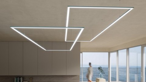 Profil aluminiowy LED typ ARIA Light Ivory lakierowany 1 m