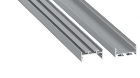 Profil aluminiowy LED typ ARIA srebrny anodowany 1 m