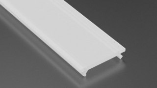 Klosz do profilu LED Basic PMMA Mleczny 1 m