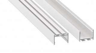 Profil aluminiowy LED typ ALBA biały lakierowany 1 m