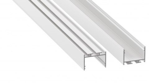 Profil aluminiowy LED typ ALBA biały lakierowany 1 m