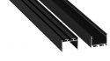 Profil LED LUMINES typ alba czarny lakierowany 2,02 m Profil LED LUMINES typ alba czarny lakierowany 2,02 m