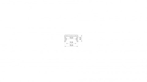 Profil LED LUMINES typ atom Rock Anthracite lakierowany 3 m Profil LED LUMINES typ atom Rock Anthracite lakierowany 3 m