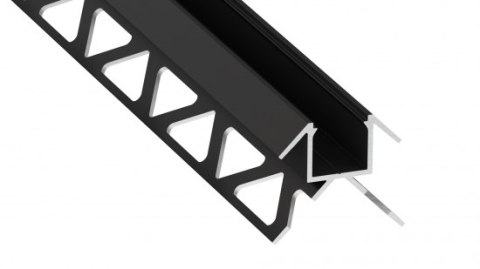 Profil aluminiowy LED CANTO czarny lakierowany 1 m
