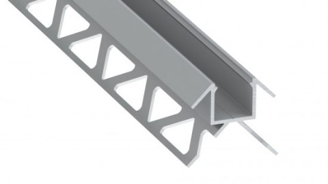 Profil aluminiowy LED CANTO srebrny anodowany 1 m