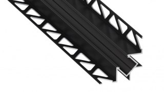 Profil aluminiowy LED VIGO czarny lakierowany 1 m
