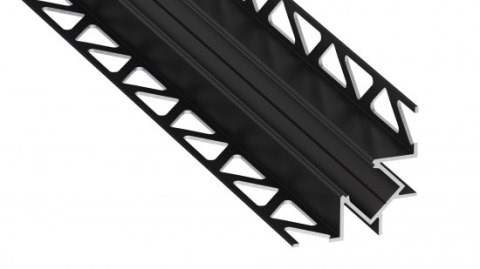 Profil aluminiowy LED VIGO czarny lakierowany 1 m