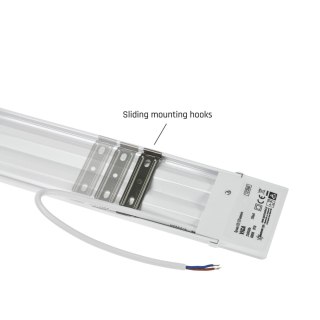 VIGA LINIOWA 1200mm 28W CW 230V 120st IP20 76x1200x26mm BIAŁY