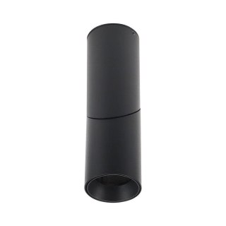 Oprawa V-TAC aluminiowa GU10 okrągła natynkowa tuba czarna VT-804 3 lata gwarancji