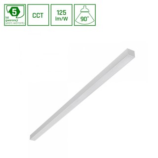 ALLDAY BASIC 40W 3CCT 230V 90st IP20 1203x42x37mm BIAŁY PR UGR