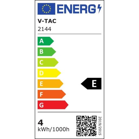 Taśma LED V-TAC 12V SMD5050 150LED IP65 rękaw 4,8W/m VT-5050 30-IP65 6000K 500lm