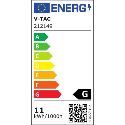 Taśma LED V-TAC 12V SMD5050 300LED IP65 rękaw 11W/m VT-5050 IP65 3000K 900lm