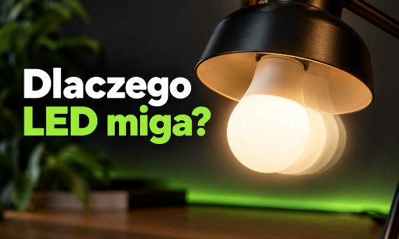 Co powoduje migotanie żarówki LED i jak rozwiązać ten problem?