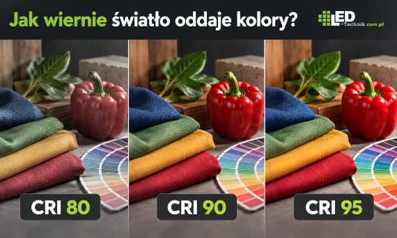 Zrozumienie Odwzorowania Barw CRI: Klucz do Naturalnego Oświetlenia